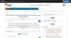 Desktop Screenshot of hal-brgm.archives-ouvertes.fr
